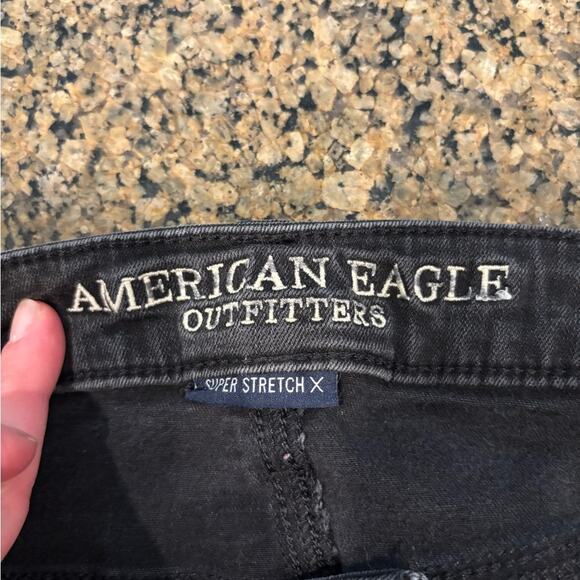 American Eagle Outfitters Black Super high rise super stretch jegging - Picture 4 of 16